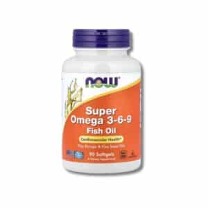 NOW Super Omega 3-6-9 Aceite de Pescado – 90 Softgels en Costa Rica