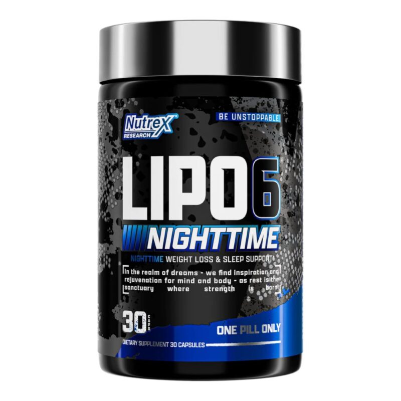 Nutrex Lipo 6 Nighttime – 30 Cápsulas en Costa Rica