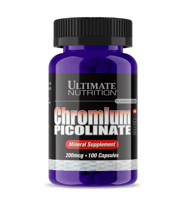 Ultimate Nutrition Cromo Picolinato 200mcg – 100 Cápsulas en Costa Rica