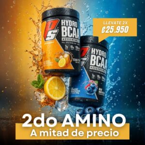 Segundo Aminoácido Hydro BCAA a Mitad de Precio