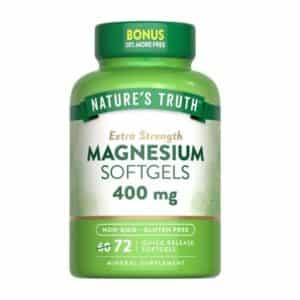 Magnesium Softgels 400 mg Extra Strength - 72 softgels