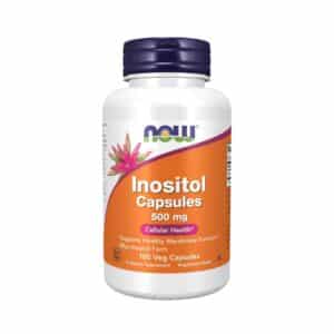 NOW Inositol 500 mg - 100 Cápsulas